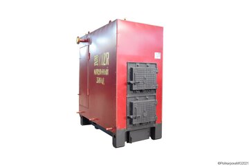 Котел 0.9 МВт дрова уголь